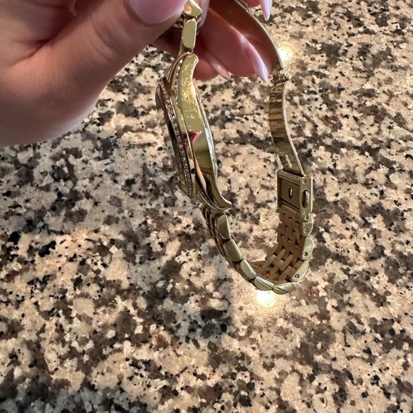 MICHAEL KORS Women's MK5835 Pressley Gold Tone Chronograph Watch - Picture 7 of 9